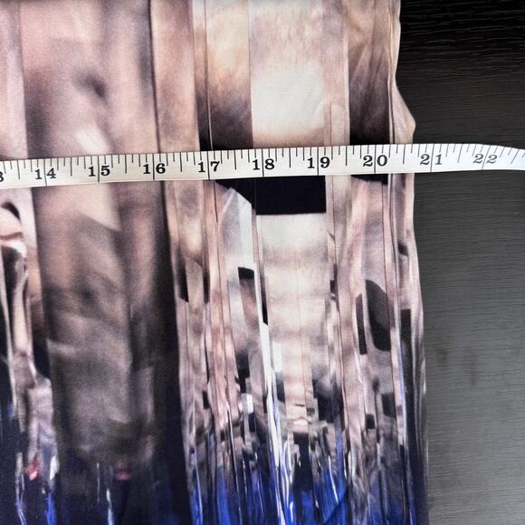 Zero + Maria Cornejo Dress Womens 4 Sheath Sleeveless Silk Abstract Modern Artsy - Picture 9 of 11